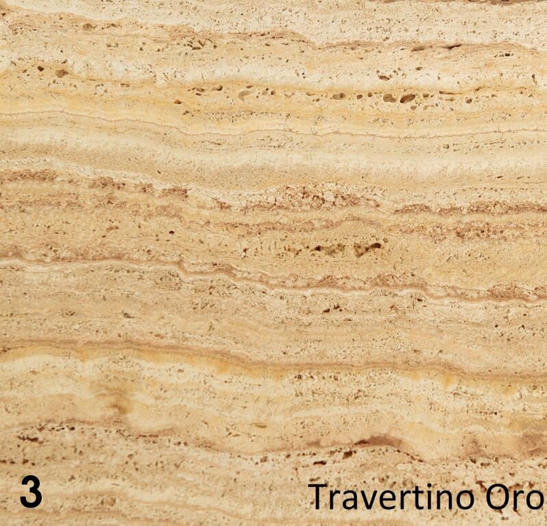 Travertino Oro steenstructuur voor Schouw Stein variant