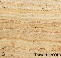 Travertino Oro steenstructuur voor Schouw Stein variant