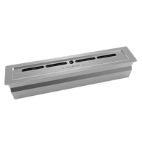 Icon Fires Slimline brander 500mm op witte achtergrond