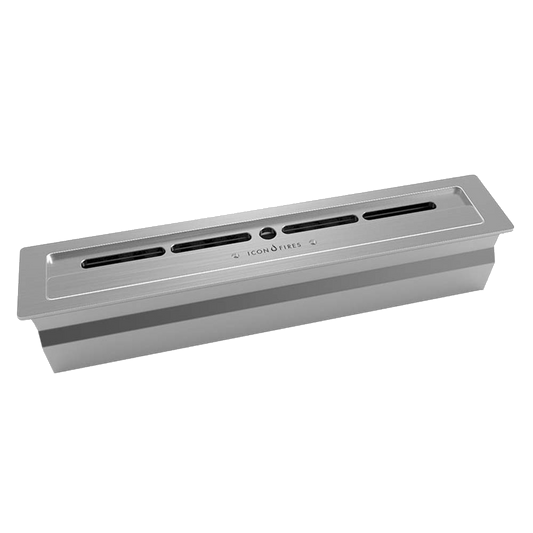 Icon Fires Slimline brander 500mm op witte achtergrond
