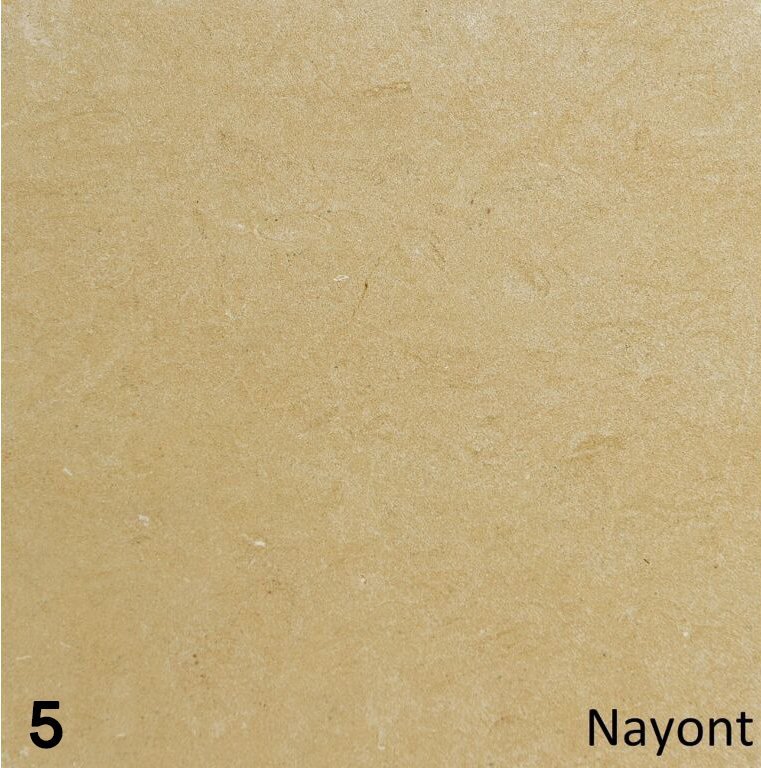 Amarillo steenstructuur in beige met nummer 5