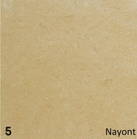 Amarillo steenstructuur in beige met nummer 5