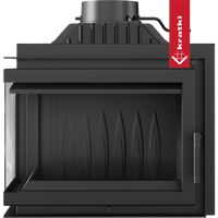 Kratki Simple M inzethaard met zwart front en glasdeur