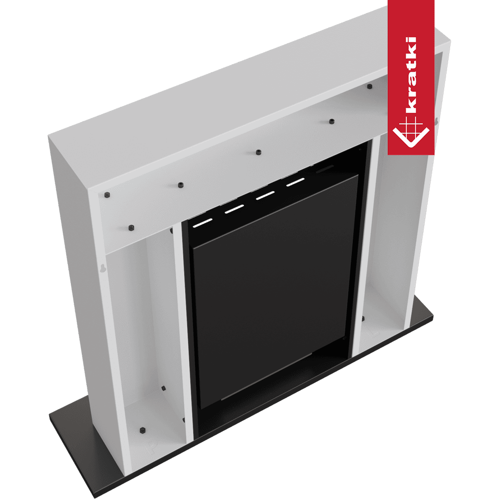 Kratki Whiskey TÜV in inbouwframe met zwart front