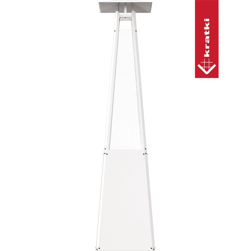 Kratki Umbrella terrasverwarmer op groene achtergrond
