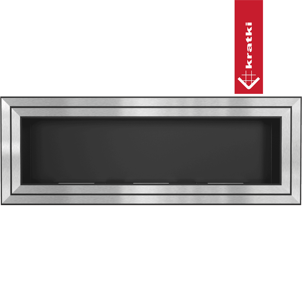 Kratki Juliet TÜV inbouwhaard met zilverkleurig frame