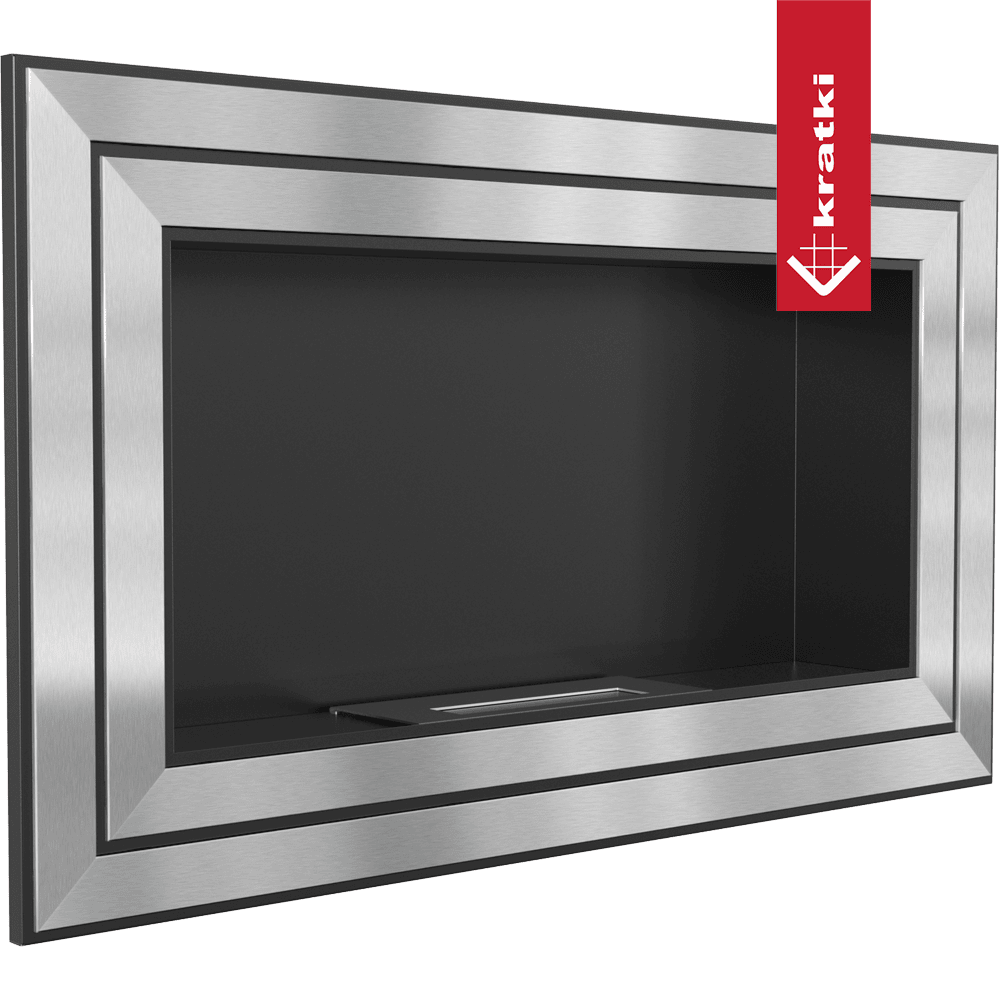 Kratki Juliet TÜV inbouwhaard met zilverkleurig frame