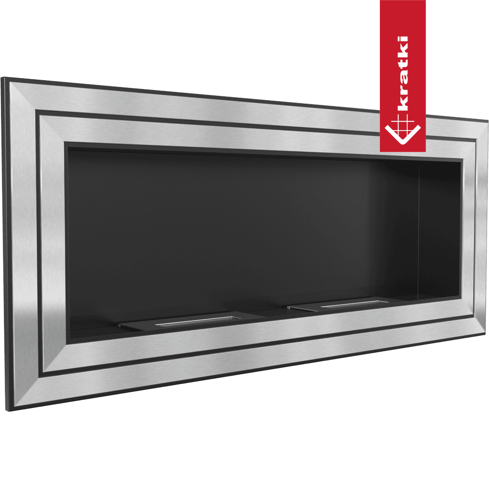Kratki Juliet TÜV inzethaard met zwart front en zilverkleurig frame