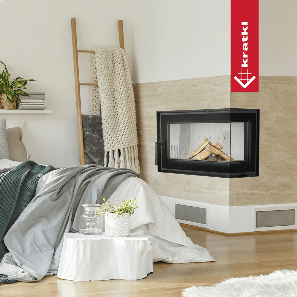 Kratki Simple S hoekhaard in stijlvolle woonkamer