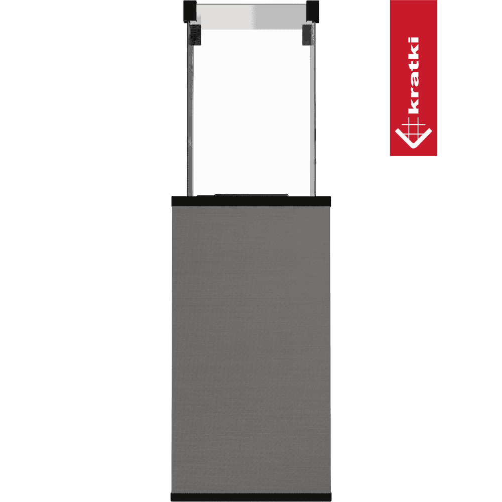 Kratki Patio terrasverwarmer op groene achtergrond