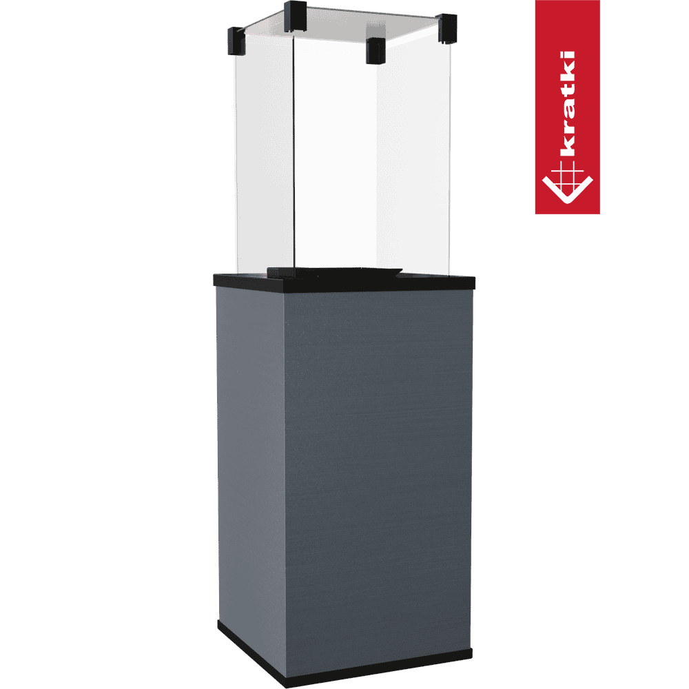 Kratki Patio terrasverwarmer op effen achtergrond