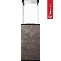 Kratki Patio terrasheater met hoge glazen behuizing