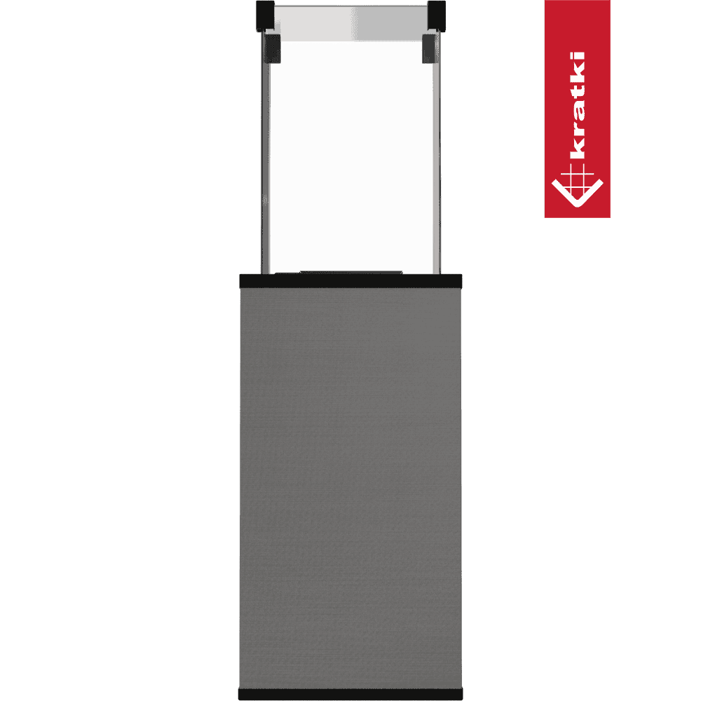 Kratki Patio terrasverwarmer op groene achtergrond