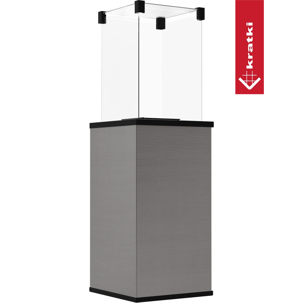 Kratki Patio terrasverwarmer op groene achtergrond
