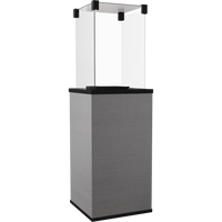 Kratki Patio terrasverwarmer met glazen windscherm