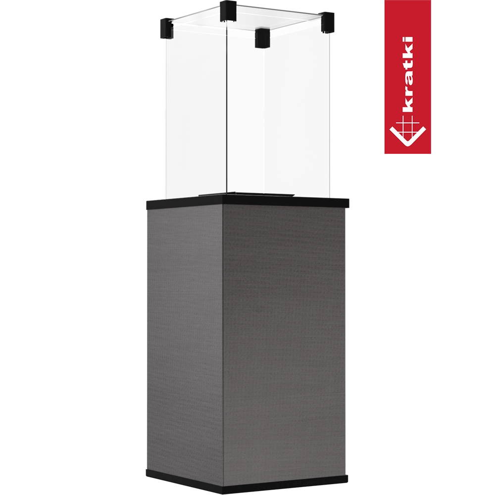 Kratki Patio terrasverwarmer op effen achtergrond