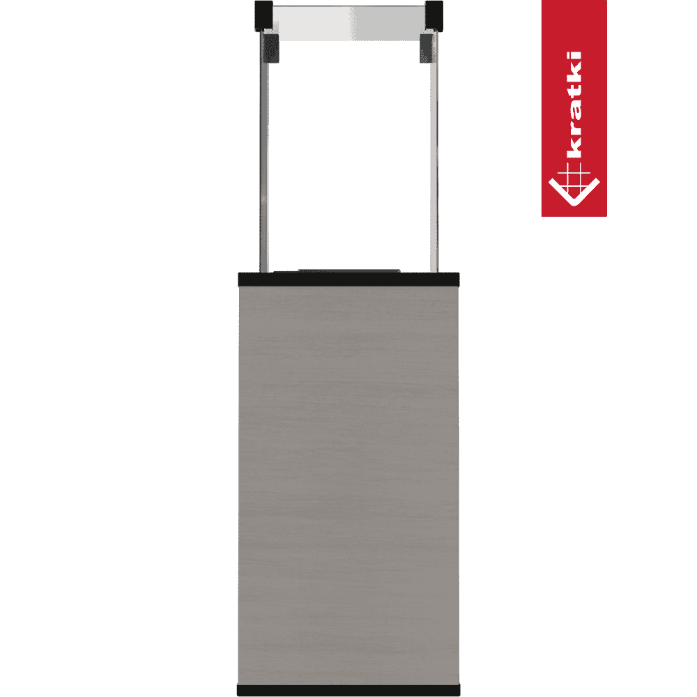 Kratki Patio terrasverwarmer met RVS behuizing