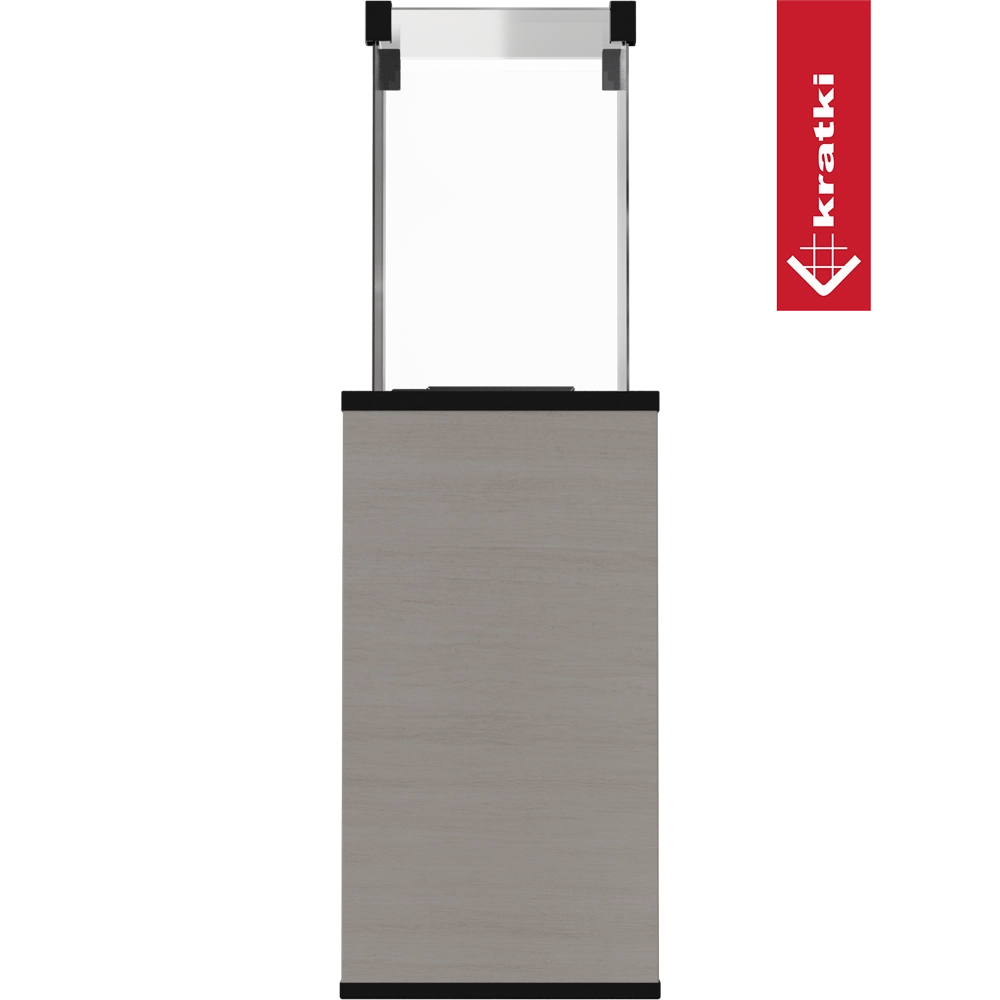 Kratki Patio terrasverwarmer met RVS behuizing