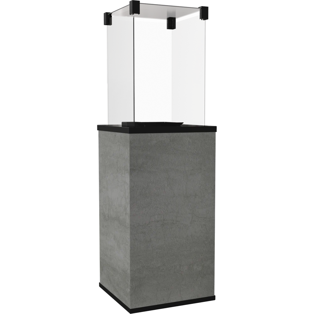 Kratki Patio terrasverwarmer in grijs en zwart