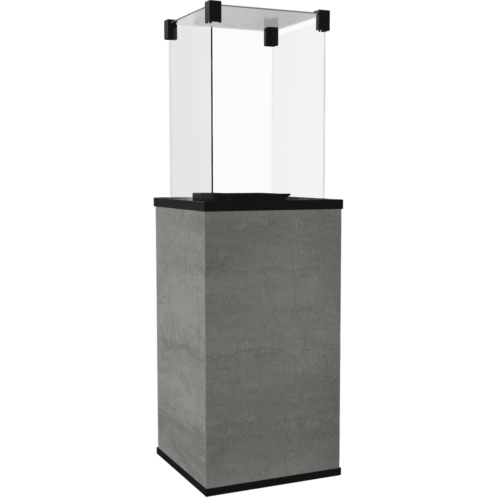 Kratki Patio terrasverwarmer in grijs en zwart