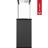 Kratki Patio terrasverwarmer op groene achtergrond met logo