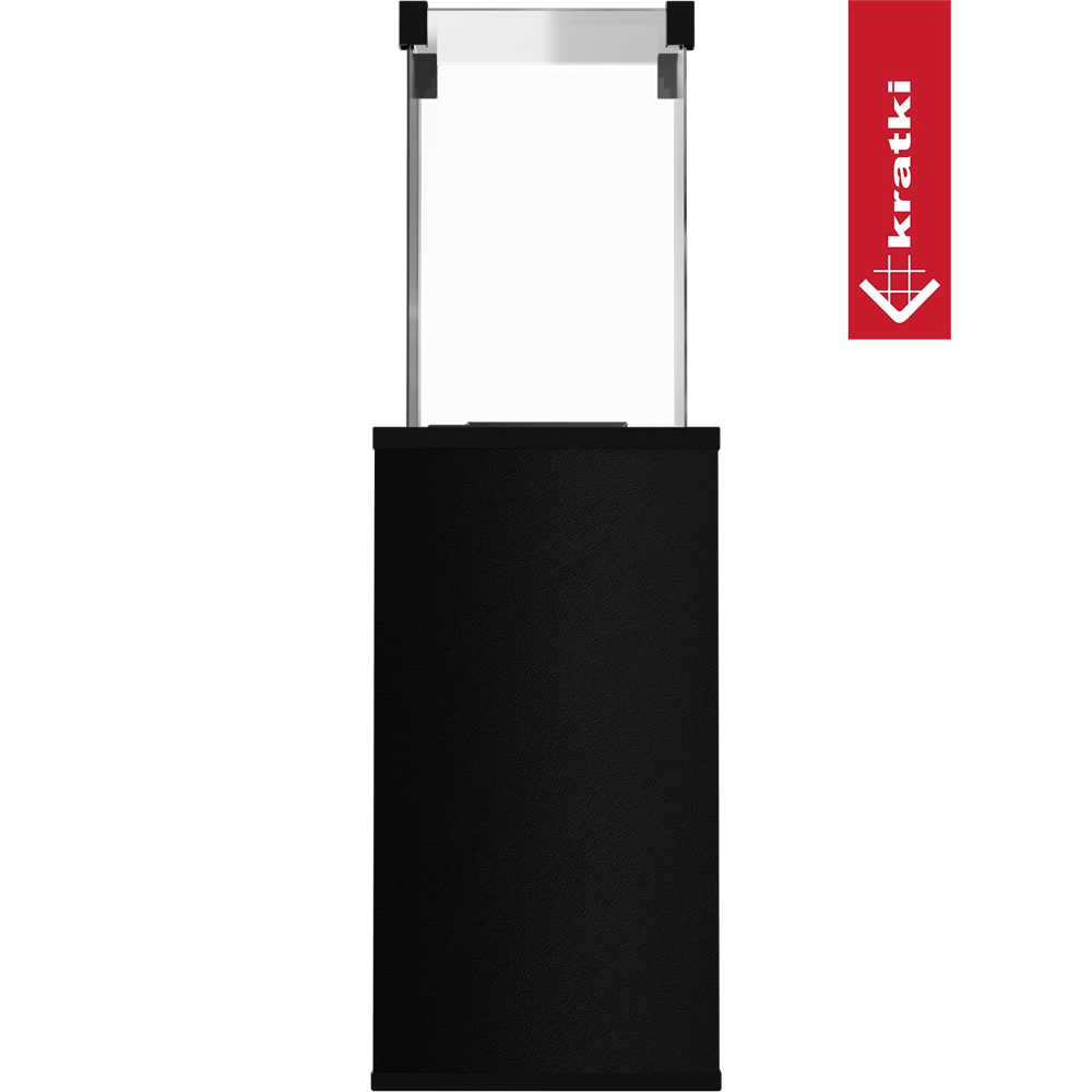 Kratki Patio terrasverwarmer op groene achtergrond