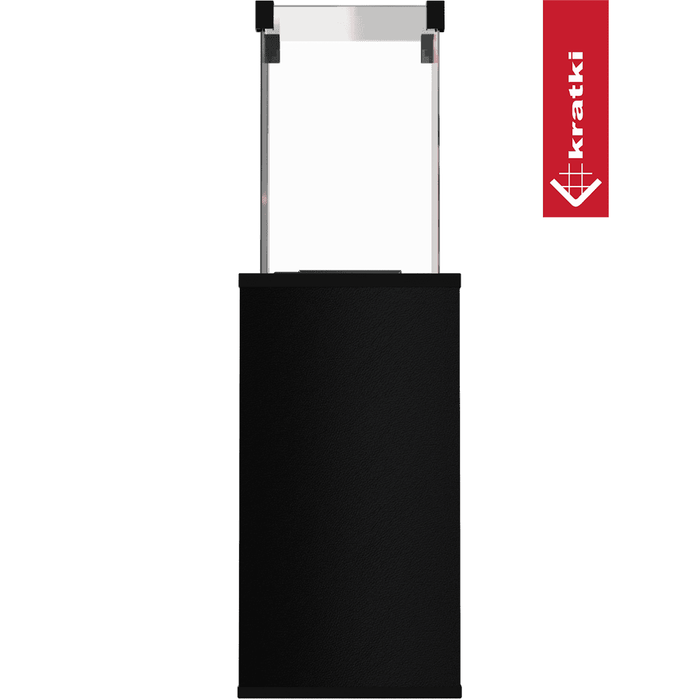 Kratki Patio terrasverwarmer op groene achtergrond