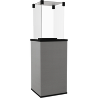 Kratki Patio terrasverwarmer met glazen windscherm