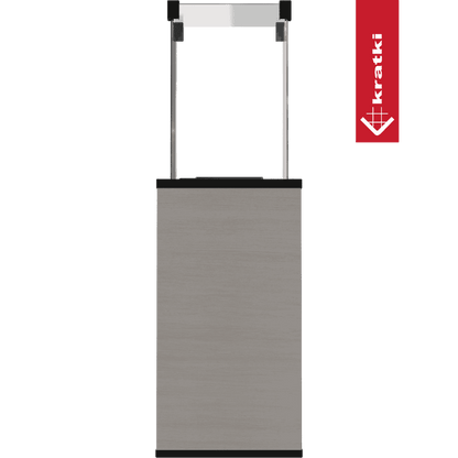 Kratki Patio Mini buitenhaard op groene achtergrond