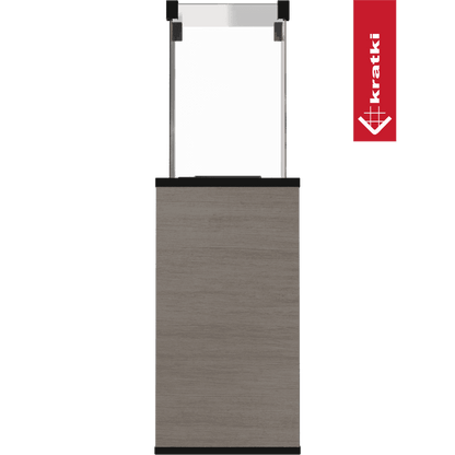 Kratki Patio Mini terrasverwarmer met houtlook paneel