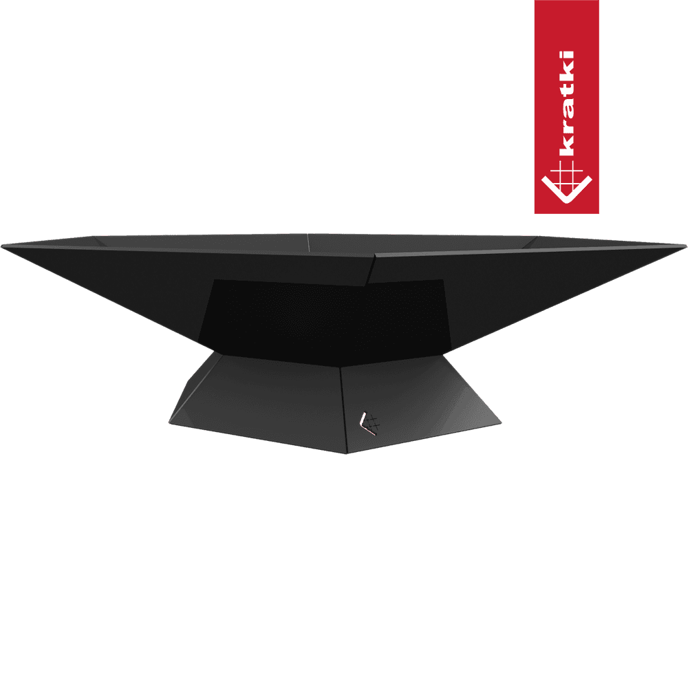 Kratki Goblet vuurtafel op groene achtergrond