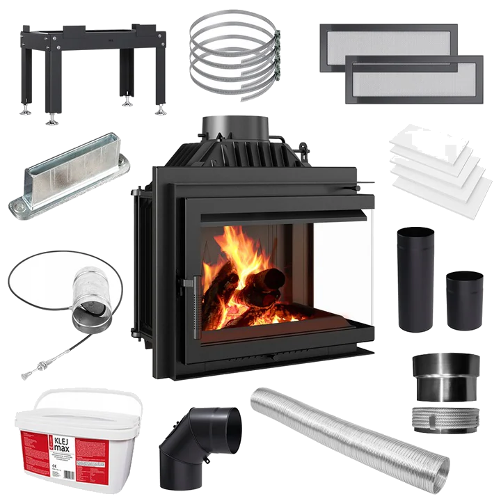 Kratki Simple M inbouwhaard met accessoires en onderdelen