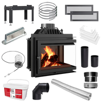 Kratki Simple M inbouwhaard met accessoires en onderdelen