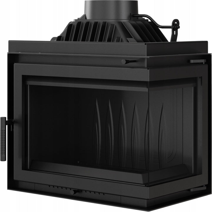Kratki Simple M 10 kW Set 2 in zwart, frontaal productbeeld
