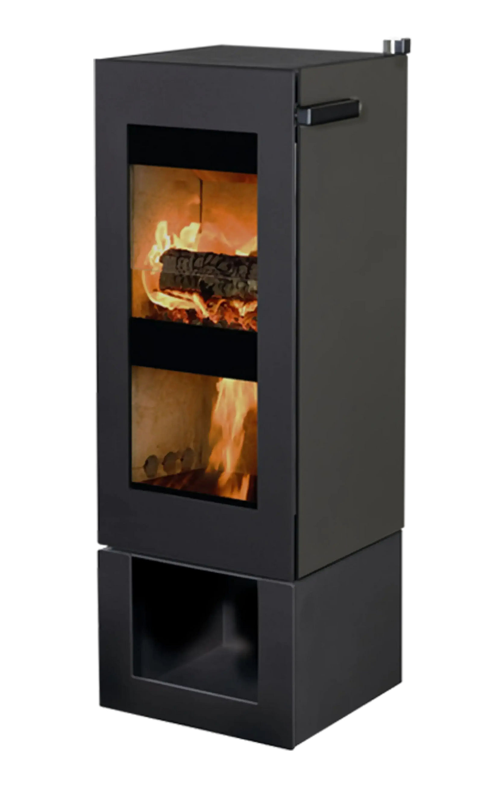 Xeoos Natur/Basic x8 houtkachel met zicht op vuur