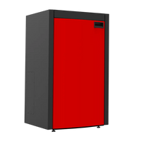 Alfa Plam Commo Compact 15 rode en zwarte pelletkachel