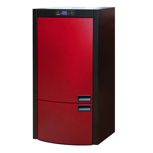 Alfa Plam Commo Compact 23 rode kachel op witte achtergrond