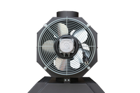 LS Kamna Falco Eco ventilatorfront met rooster en motor