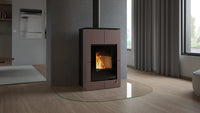 HS Flamingo Aquaflam Vario Saporo Aqua kachel in moderne woonkamer