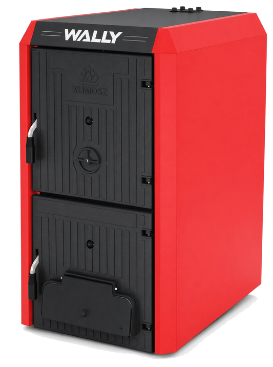 Klimosz Wally S45 rode cv-ketel met zwarte deur
