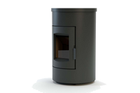 Duroflame Abel Large RC pelletkachel op witte achtergrond