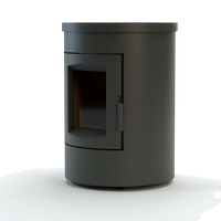 Duroflame Abel RC pelletkachel op witte achtergrond