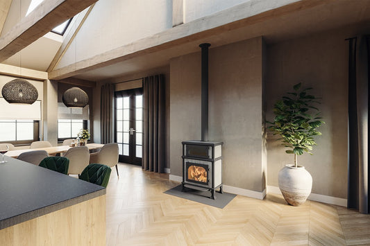 Altech Vision Cook in moderne woonkamer met eettafel en plant