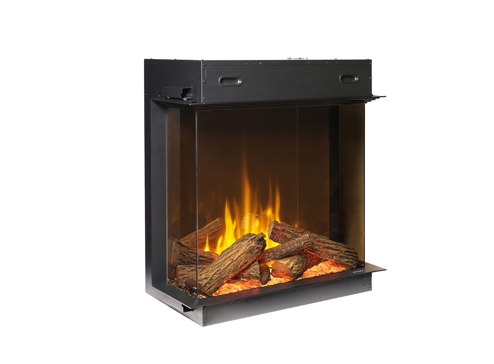 Dimplex Aspire 30 inbouwhaard met vlammen en houtblokken