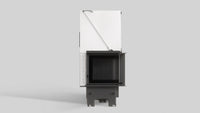 Balstil Milano 480/480 inzethaard met geopende deur op neutrale achtergrond