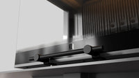 Detail van de handgreep en ventilatieroosters van Balstil Milano 610/430