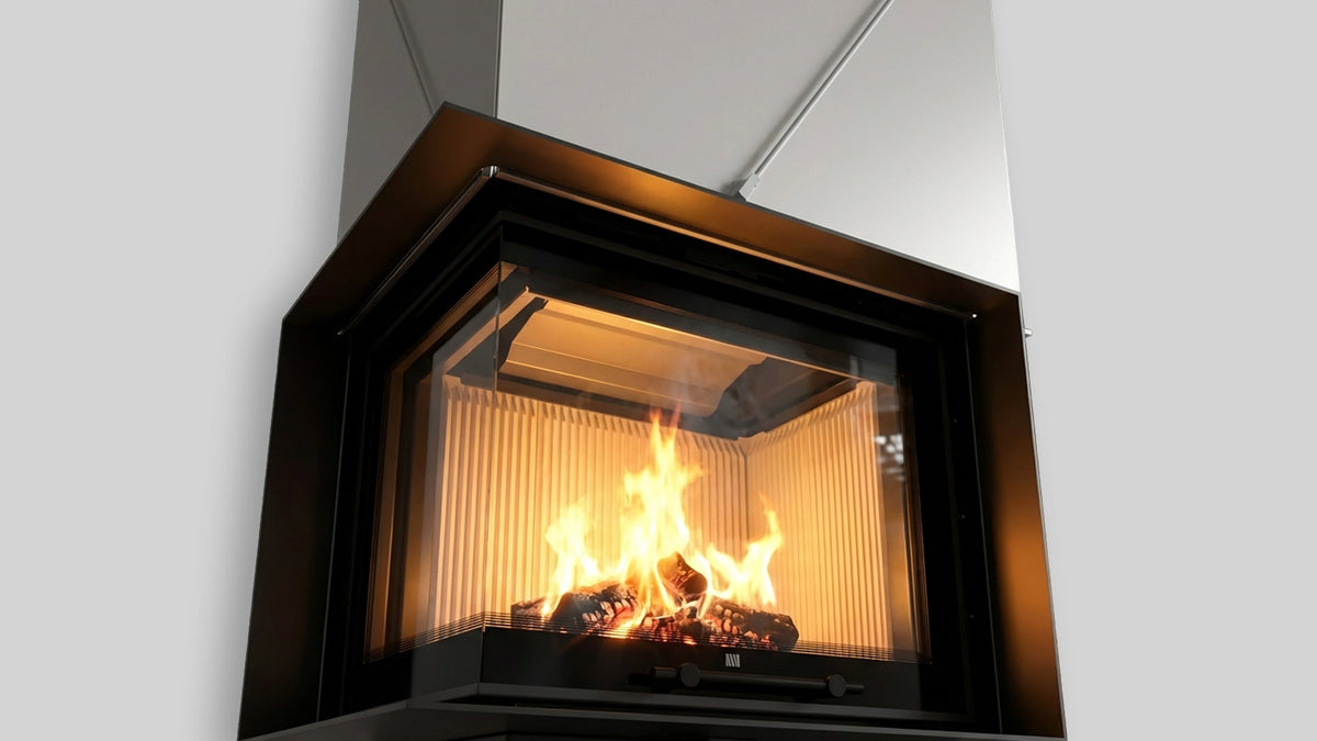 Balstil Milano 610/430 hoekhaard met brandend vuur
