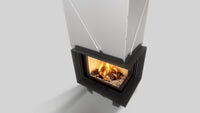 Balstil Milano 610/430 hoekhaard met brandend vuur op neutrale achtergrond