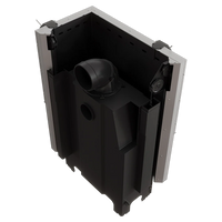 Balstil Milano 810/410 met zichtbare zwarte binnenconstructie en metalen behuizing