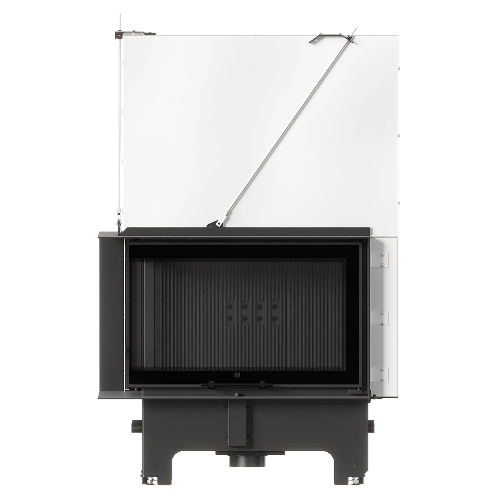 Balstil Milano 810/410 inzethaard met geopende glazen deur